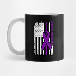 Epilepsy Awareness Epilepsy Awareness Flag Mug